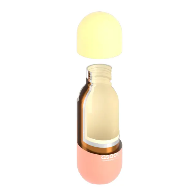 ASOBU Orb - Pastel Peach 415ml 3
