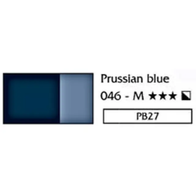 Λάδι Ζωγραφικής Lefranc Louvre - 046 Prussian Blue - 150ml