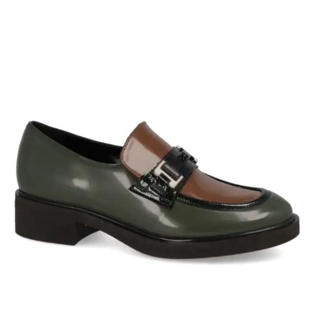Donna Serena Μοκασίνια-Loafers Γυναικείο δέρμα Μαύρο DSE/845825 FORESTA - 36