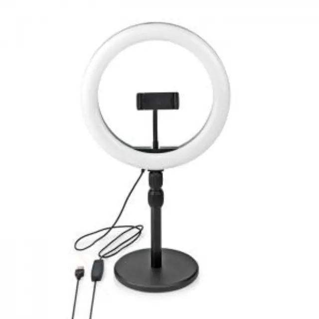 Ring Light 10\" (26 cm) με 120 λάμπες LED και επιτραπέζια βάση στήριξης. 3