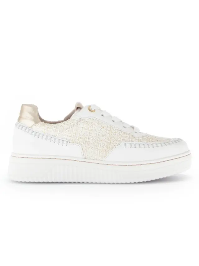 Gabor Sneakers Γυναικείο δέρμα Άσπρο GAB/66405N 61-CREME 3