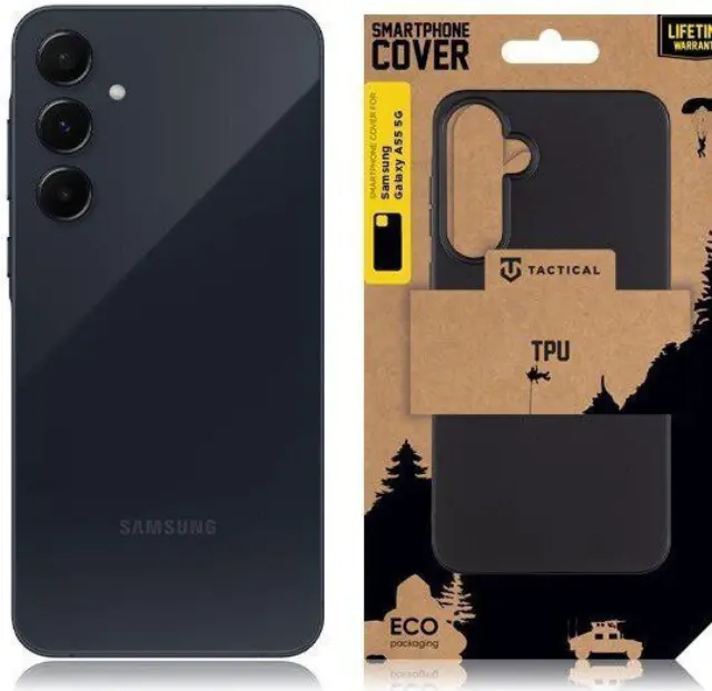 Tactical® Θήκη Σιλικόνης για Galaxy A55-Black 2