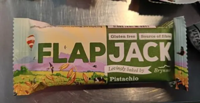 Wholebake Μπάρα Flapjack / Βρώμης με Pistachio 80gr