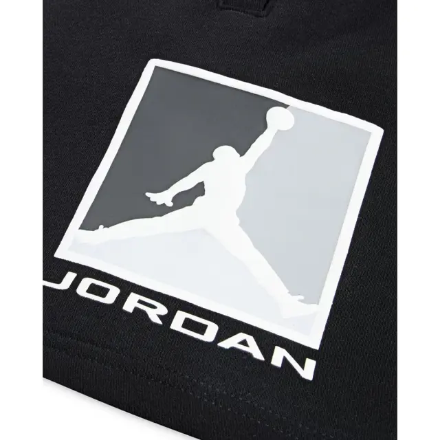 Jordan Essentials Fleece HBR ΠΑΙΔΙΚΗ ΒΕΡΜΟΥΔΑ (95F085-023) - Μαύρο 2