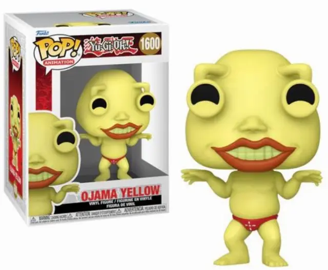 Funko Pop! Animation: Yu-Gi-Oh! - Ojama Yellow #1600 Vinyl Figure