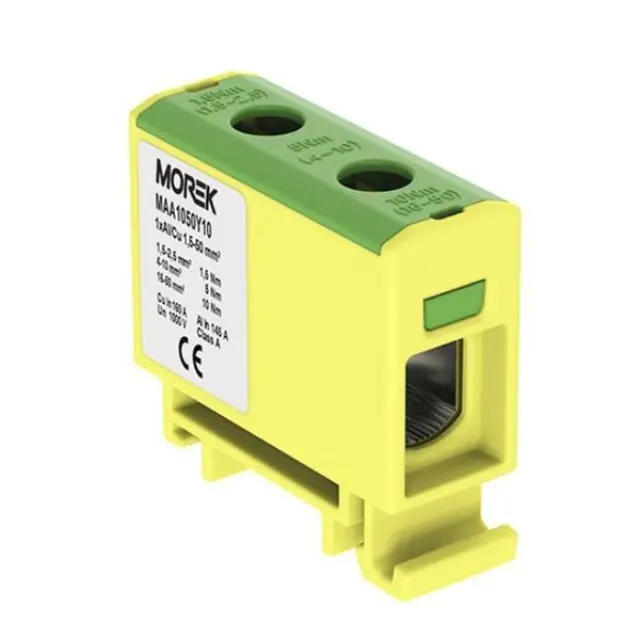 Clamps 1* Al/Cu 16mm TEKAMAT yellow Ouneva