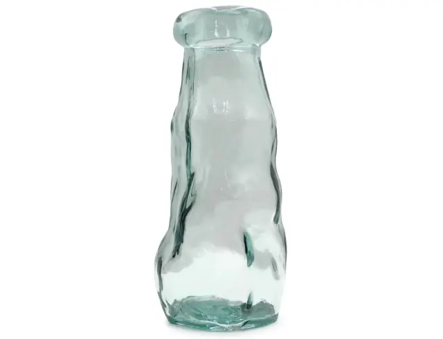 Διακοσμητικό Βάζο Glass Drops Sac (4658) Από ανακυκλωμένο γυαλί, Χωρητικότητας 1L, Διαστάσεων Ø 10 x Υ 25cm 4658 2