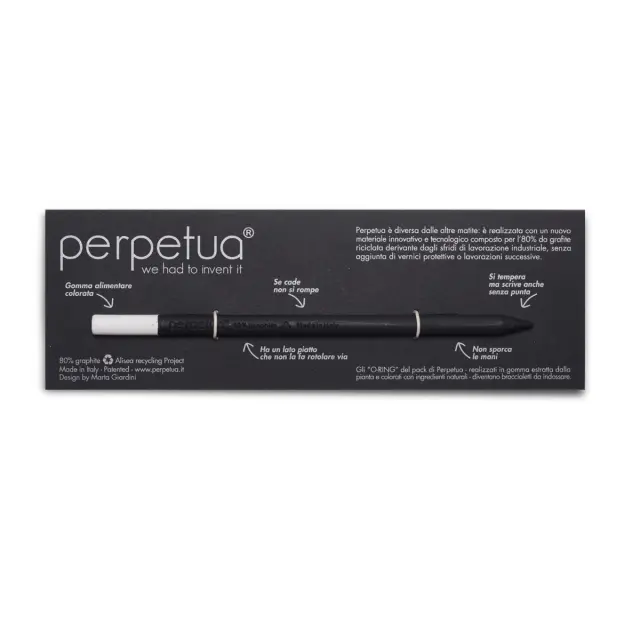 Perpetua Standard Pencil White