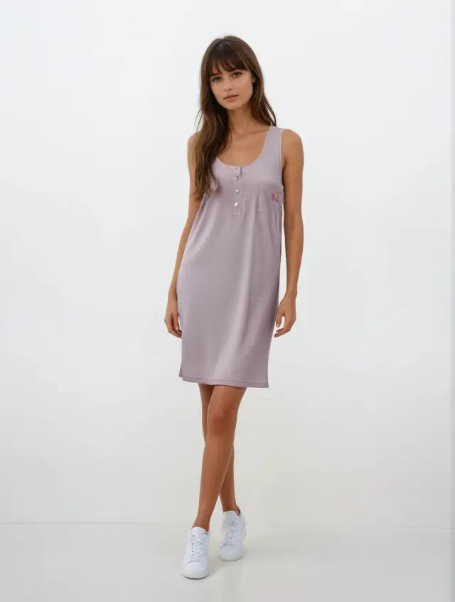 S690 - Type - NIGHTGOWN WILD FLOWERS 2