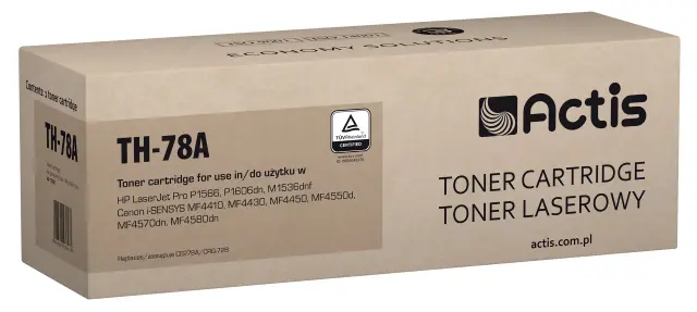Actis TH-78A Toner (replacement for HP 78A CE278A, Canon CRG-728 Standard 2100 pages black)