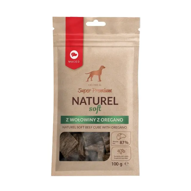Maced 40-0001-0742 dog - cat treat Snacks Beef 100 g