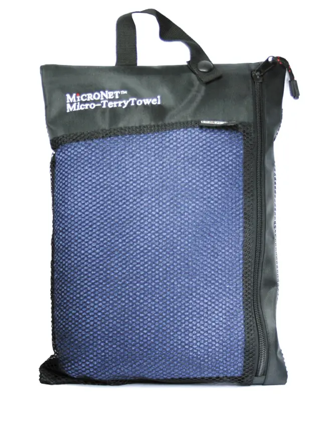 Πετσέτα Outgo Microfiber Terry Μπλε 77x128cm