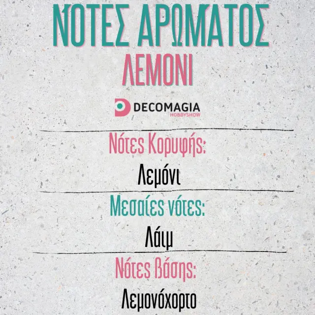 Άρωμα για κερί και σαπούνι 50ml, Λεμόνι 2