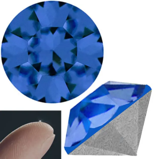 Swarovski 1100 Xero Chaton Sapphire PP0 Ø0.8mm ~288τεμ