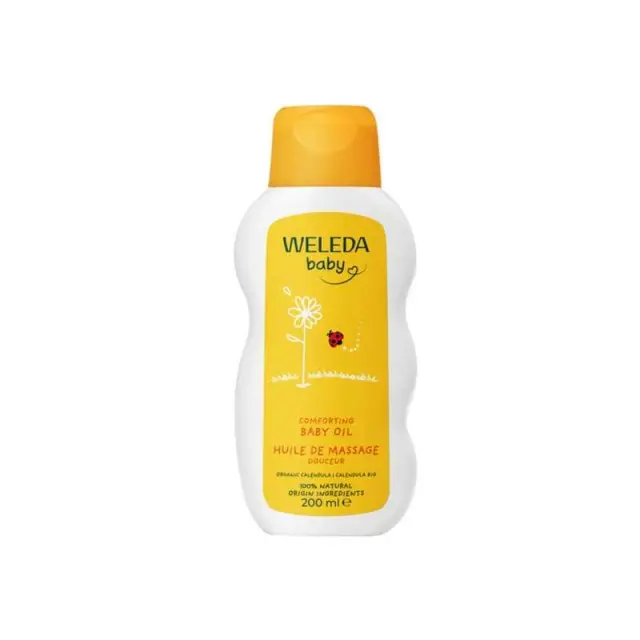 Weleda Baby Λάδι Μασάζ Καλέντουλας & Χαμομηλιού 200ml