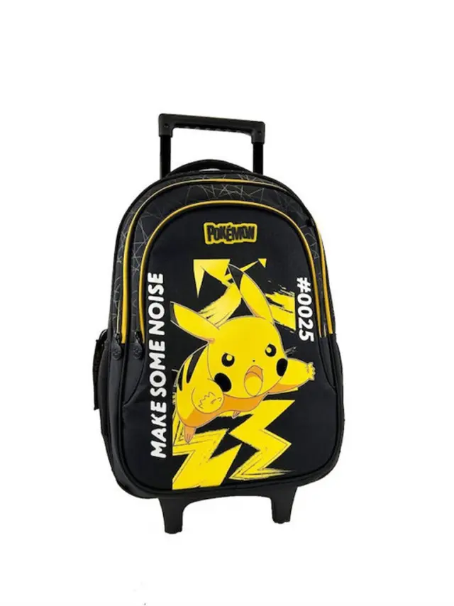 Τσάντα Trolley Δημοτικού Pokemon Pikatsu Make Some Noise / 263251 (Graffiti)