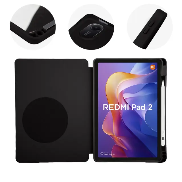 OBAL:ME SolidTab Case for Xiaomi Redmi Pad 2 Black 2