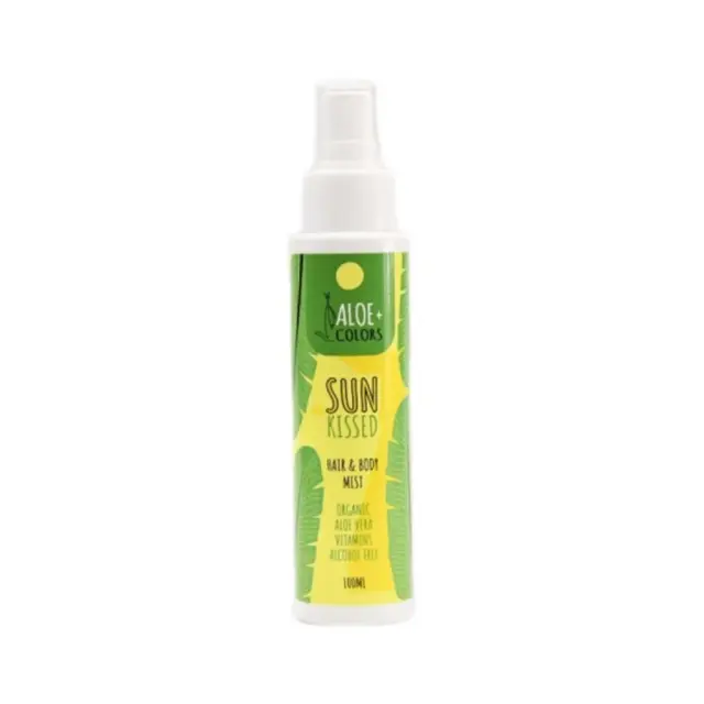 Aloe+ Colors Sun Kissed Hair and Body Mist 100ml, Ενυδατικό Σπρέι Σώματος & Μαλλιών με άρωμα Μπανάνα και Πραλίνα 100ml
