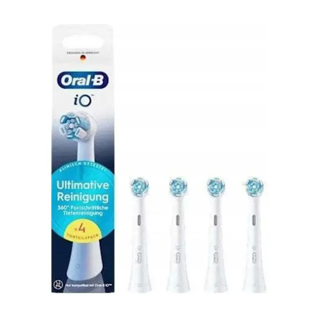 Oral-B Ανταλλακτικές Κεφαλές για Ηλεκτρική Οδοντόβουρτσα iO Ultimati Cleaning 4pack White