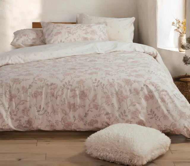 Nef-Nef Homeware Παπλωματοθήκη Carena Σετ Υπέρδιπλη 240x230 L.Grey
