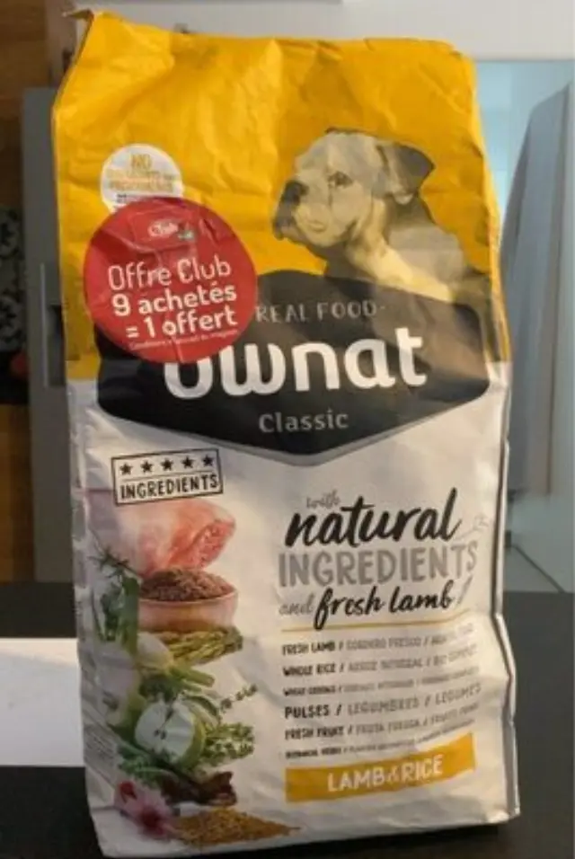 Ownat Classic Lamb & Rice Ξηρά Τροφή για Σκύλους με Αρνί & Ρύζι 4kg