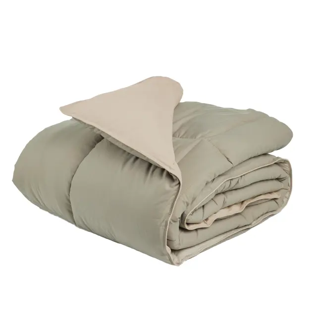 Πάπλωμα 160x220 Μονό Happy Das Home Micro 9692 Taupe 100% Microfiber 3