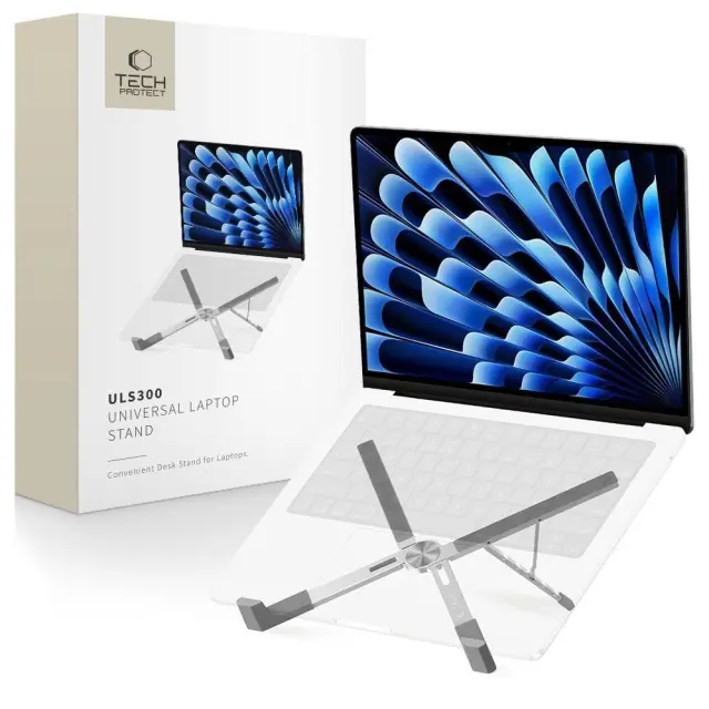 Tech-Protect® ULS300 Βάση Στήριξης για Laptop έως 16" Ασημί