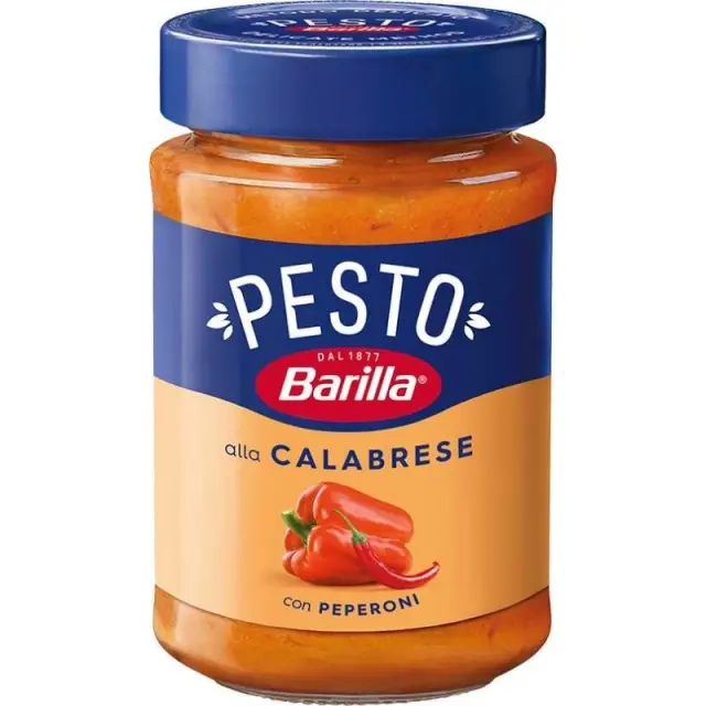 Barilla σάλτσα έτοιμη pesto/ Calabrese 190gr