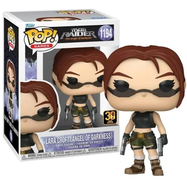 Φιγούρα Funko Pop! Games: Lara Croft Tomb Raider The Angel of Darkness - Lara Croft (Angel of Darkness) #1194 Vinyl Figure