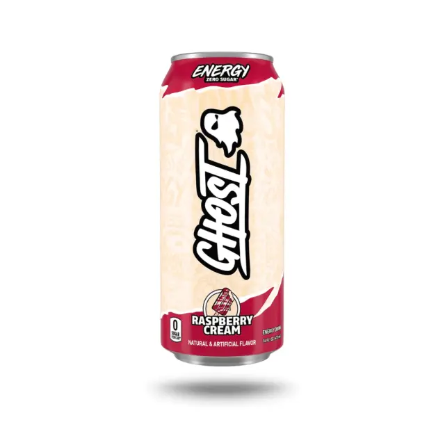 Ghost Raspberry Cream Zero Sugar 500ml