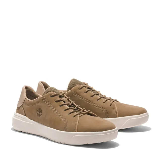 Ανδρικά Δερμάτινα Sneakers Timberland Seneca Bay TB0A5TY5DR0 Μπεζ Μπεζ - 41 2