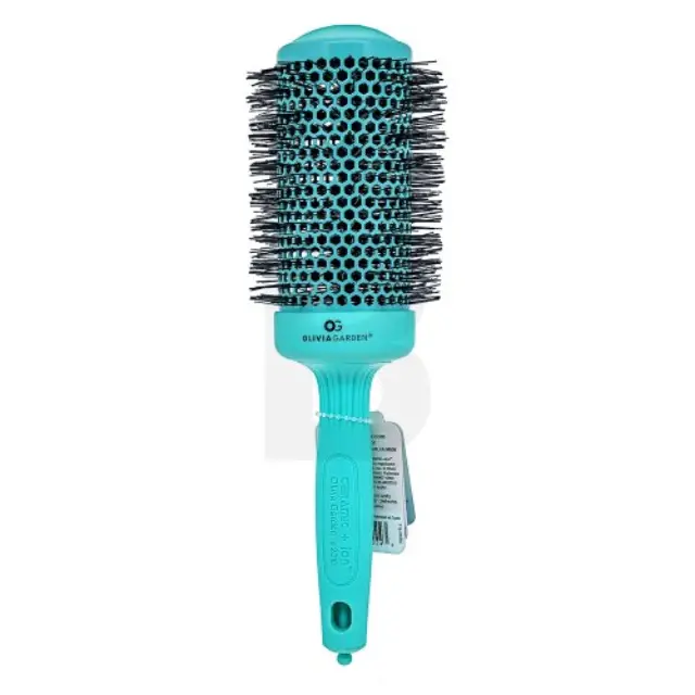 Olivia Garden Ceramic+Ion Blossom hairbrush Turquois CI-55BL
