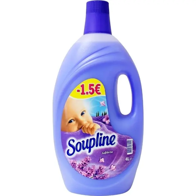 Soupline Μαλακτικό Ρούχων Classic με Άρωμα Λεβάντα 4lt