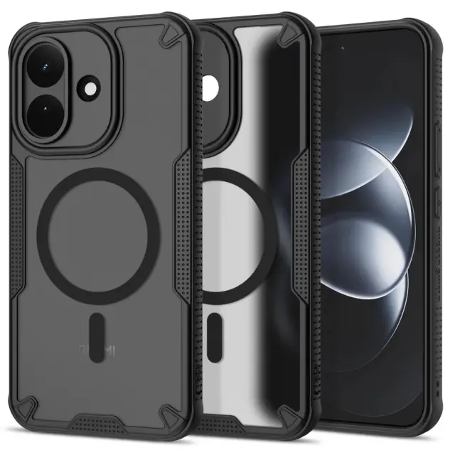 Tech-Protect® Rugged Shield MagSafe Θήκη για Redmi Note 17 Pro 5G- Matte Black