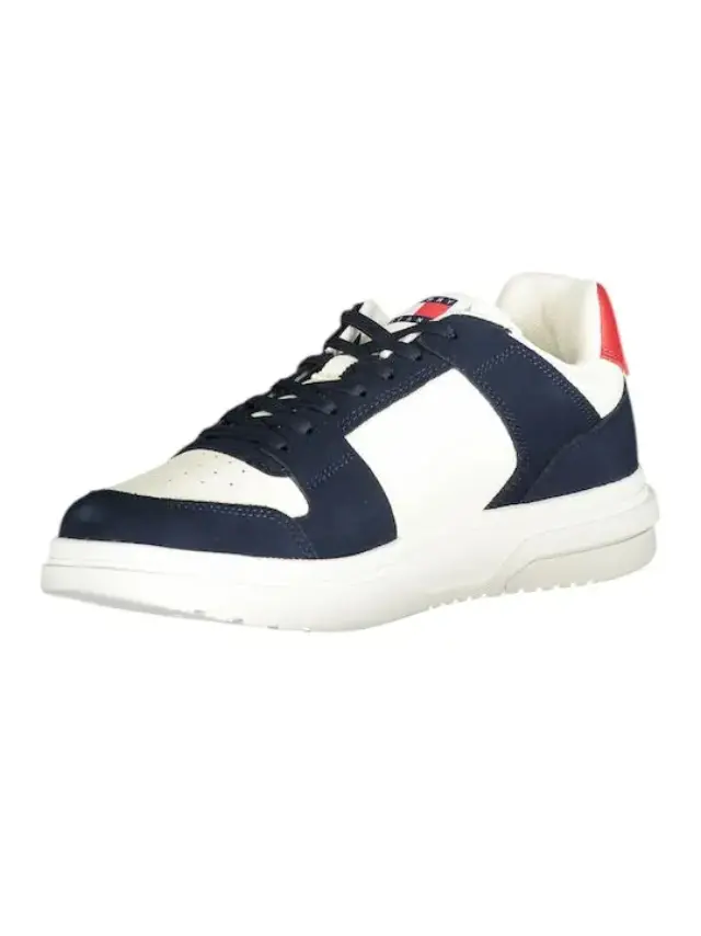 Tommy Hilfiger - Ανδρικά Sneakers The Brooklyn Mixed Texture Suede Trainers EM0EM01457-C1G Μπλε 3