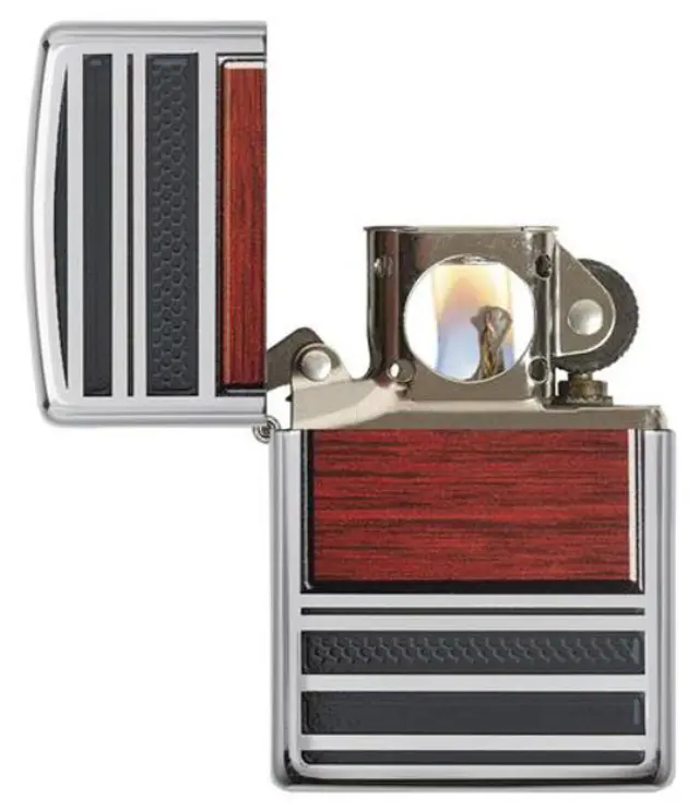 ZIPPO Αναπτήρας - Pipe Lighter Steel & Wood (28676) 2