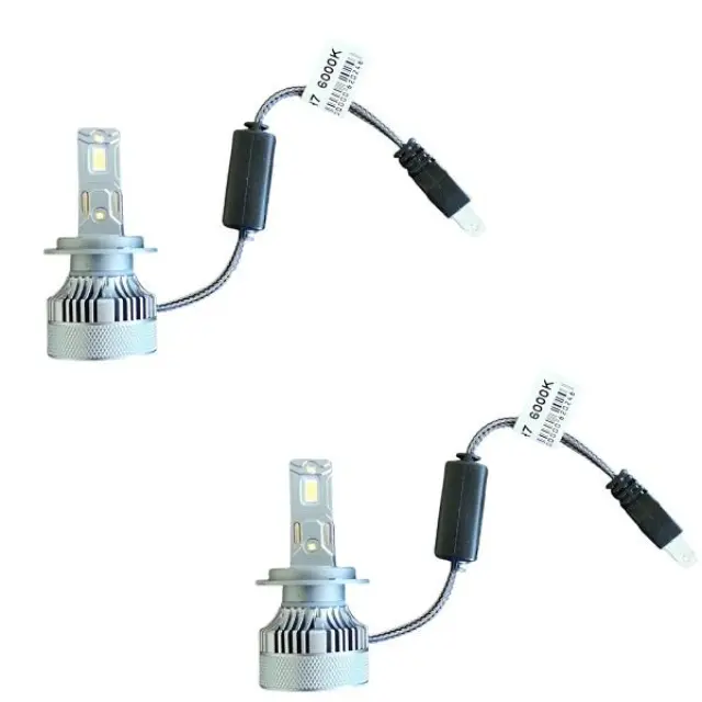 Σετ Λάμπες LED H7 αυτοκινήτου 2 όψεων 2τμχ 8G 80W 6000K 8000LM HW-0299-H7