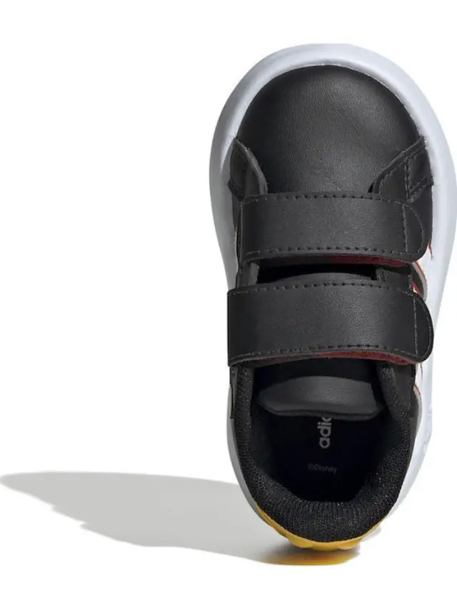 Grand Court Παιδικά Sneakers με Σκρατς Mickey Mouse Μαύρα - 27 2