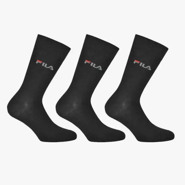 Κάλτσες Fila Unisex 3 ζεύγη F9630-200 Μαύρο - 35-38