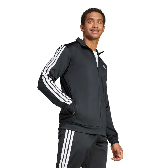 adidas Sportswear Men's 3Stripes Tricot Track Jacket Μαύρο JI8816 (adidas Sportswear) 3