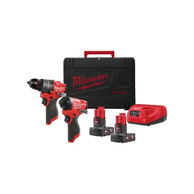Milwaukee 4933480587 - SET ΕΡΓΑΛΕΙΩΝ M12 FPP2A2-402X FUEL MW