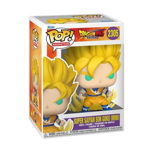 Φιγούρα Funko Pop! Animation: Dragon Ball Daima - Super Saiyan Son Goku #2305 Vinyl Figure 2
