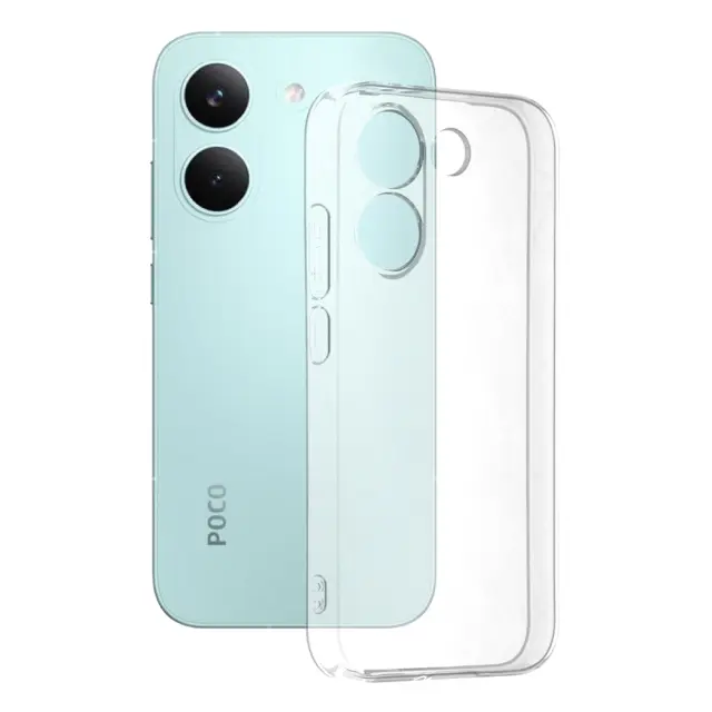 Techsuit - Clear Silicone - Xiaomi Poco X8 Pro - Transparent