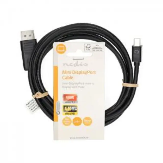 Καλώδιο MiniDisplayPort αρσ.- DisplayPort αρσ., 2.00m. 3