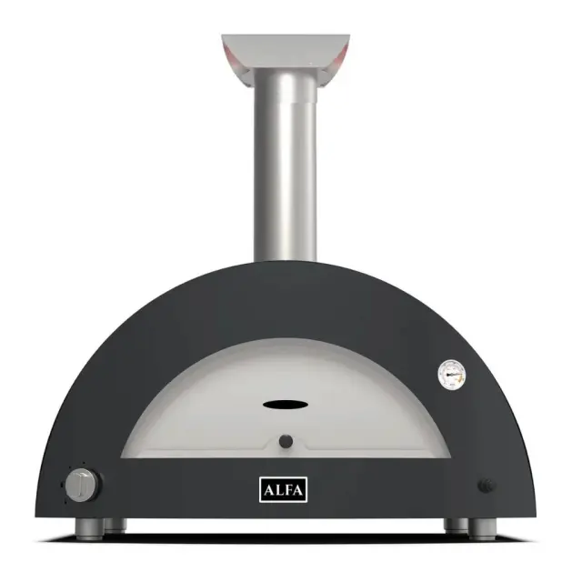 Φούρνος Υγραερίου Alfa Moderno 2 Pizze Hybrid Antique Grey - ALFA 2