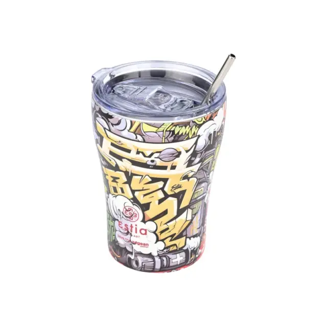 Estia Graffity Rhythm 01-22914 Θερμός Coffee Mug 350ml 2