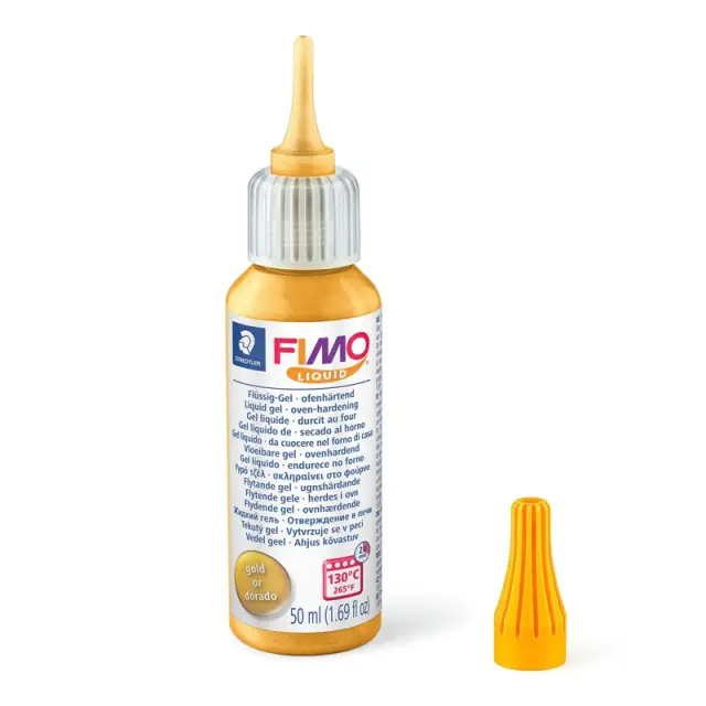 Staedtler Fimo Υγρός Πολυμερικός Πηλός 11 Gold - 50ml