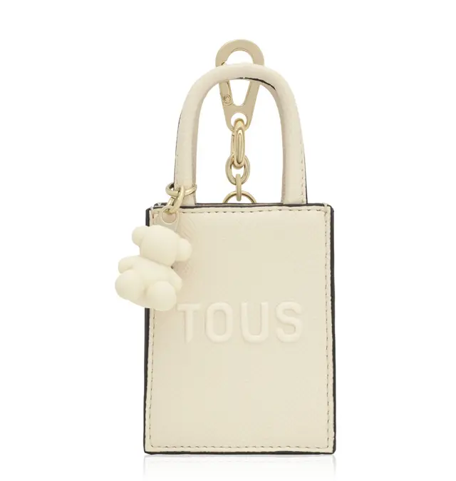 Μπρελόκ TOUS Mini Bolso Pop 2002203601 Μπεζ