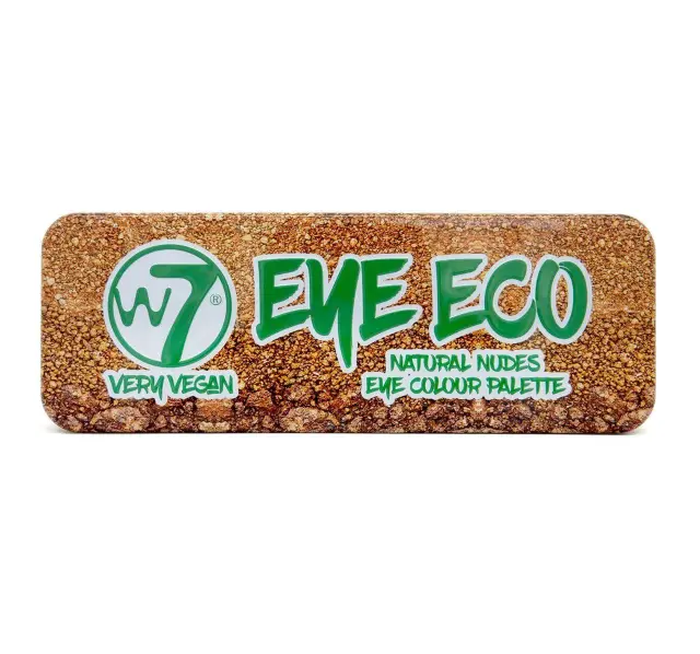 W7 Very Vegan Eye Eco Eye Colour Palette Παλέτα με φυσικές αποχρώσεις για τα μάτια.