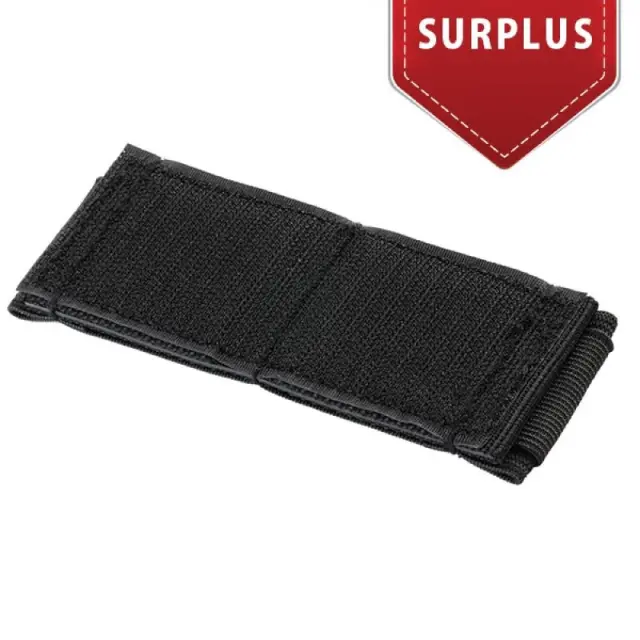 Pentagon Multi Utility Elastics with Velcro 2 Pieces Set-Ελαστικοί Ιμάντες με Velcro σετ 2 Τεμαχίων - 01-Black-Μαύρο 2